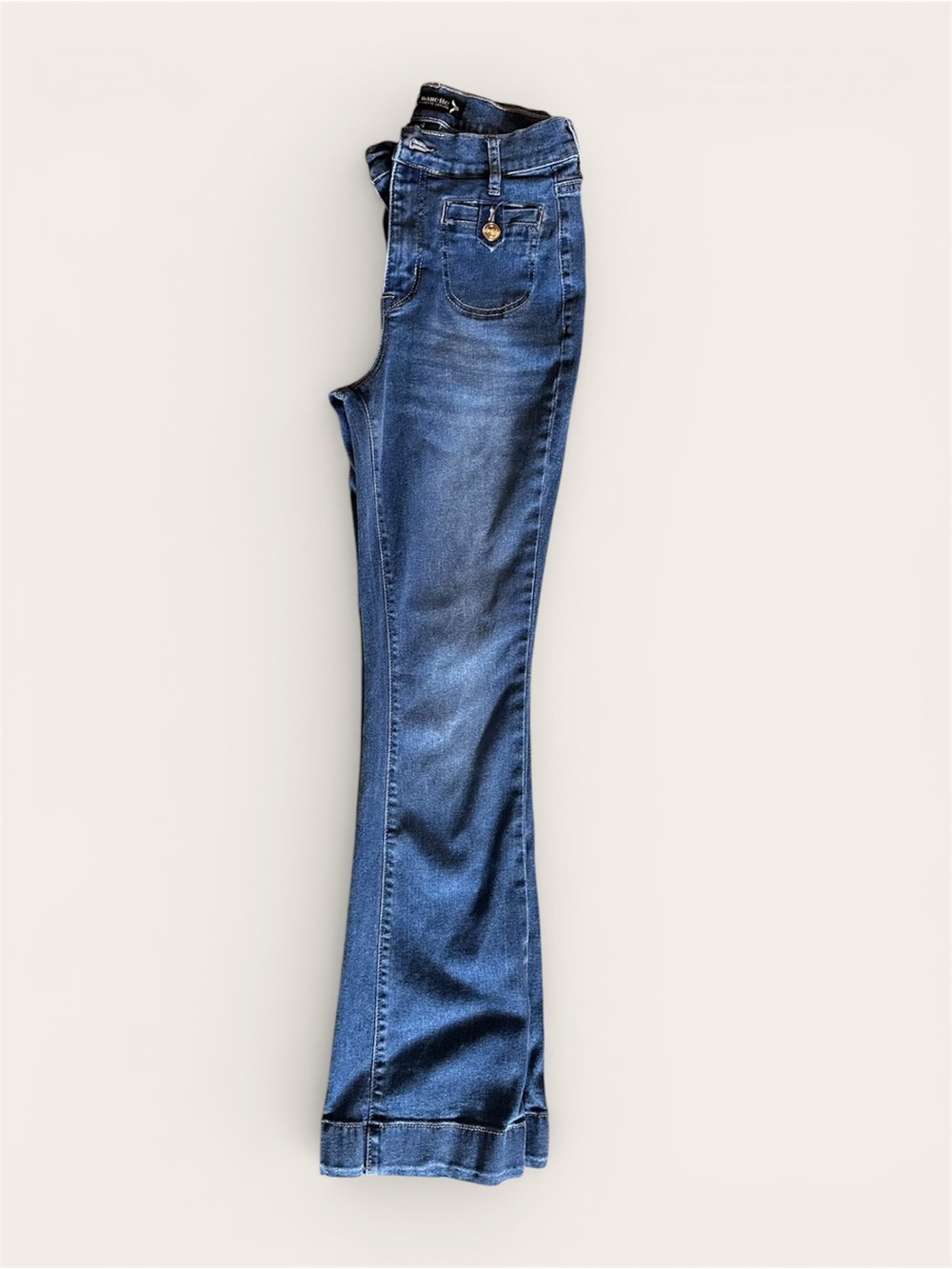 Nanette Lepore Blue Bootcut Jeans